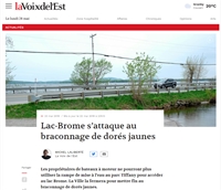 Réponse du président de l’Association des Pêcheurs Sportifs du Québec - Fermeture de la rampe du Parc Tiffany à Lac-Brome. Réponse du président de l’Association des Pêcheurs Sportifs du Québec - Fermeture de la rampe du Parc Tiffany à Lac-Brome.